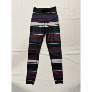 Beyond Yoga Spacedye Vitality Leggings Womens XS Stripe Pattern Soft 25”